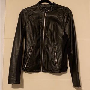 Like new Express women’s leather jacket, size M